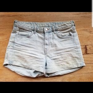 H&M Lightwash Denim Shorts
